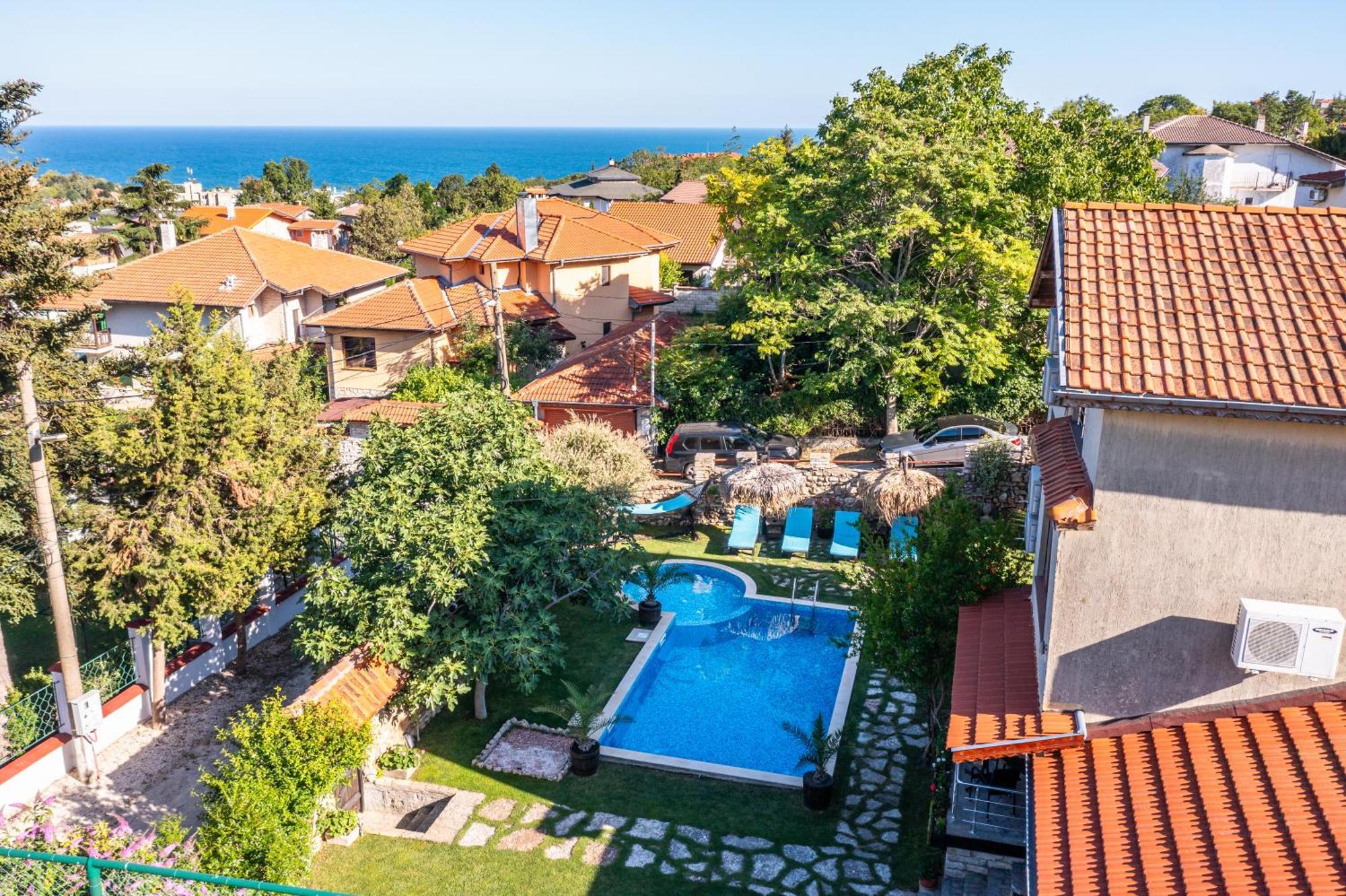 Villa Komitata-Pool And Jacuzzi Balcic Exterior foto